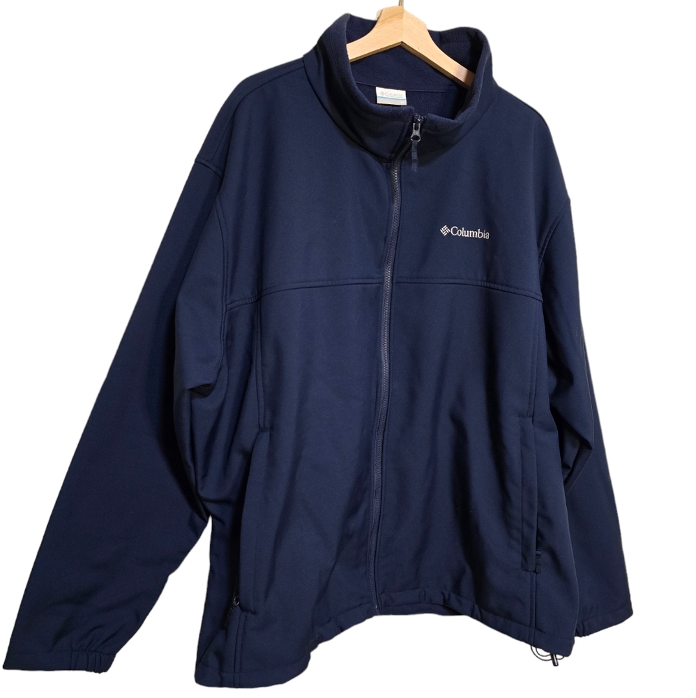 Columbia Mens Light Weight Jacket Navy Blue Size 3X Pre Owned Condition